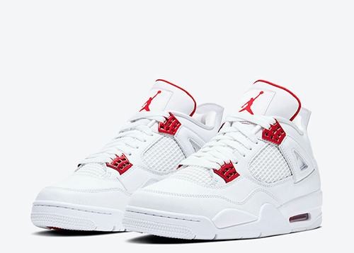 Air Jordan 4 Retro Red Metallic