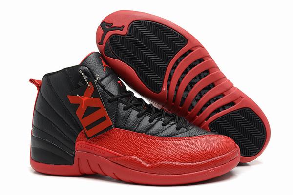 Air Jordan XII (12) Retro Black Red-76