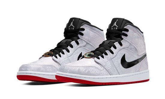 Air Jordans 1 Mid X CLOT White CU2804-100